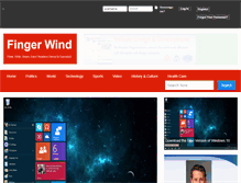Tablet Screenshot of fingerwind.com